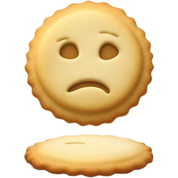 Sugar cookie emoji