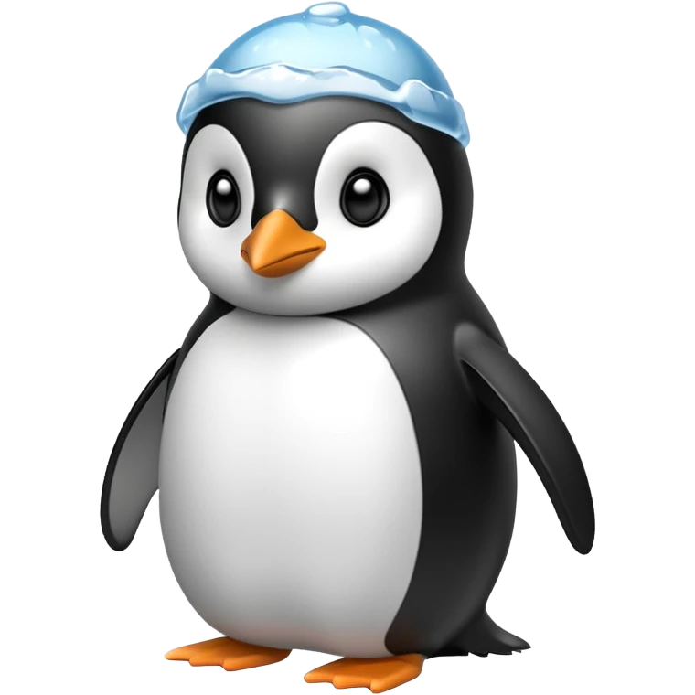 Penguin With Ice Over Their Heads

 emoji