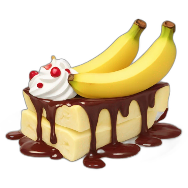 Banana split emoji