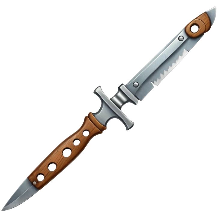 Vintage knife emoji