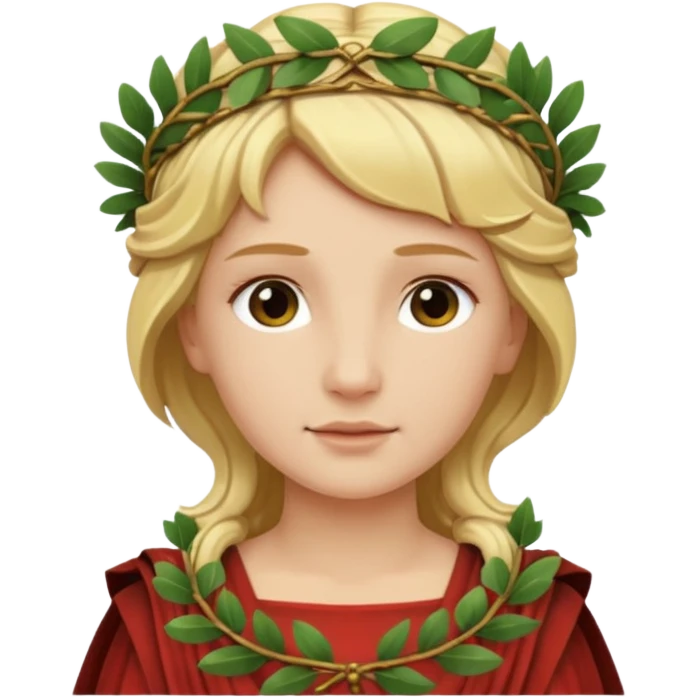 ancient roman woman blond emoji