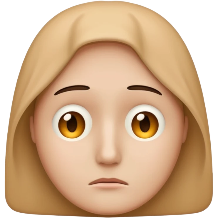 Sad face remove smile face mask emoji