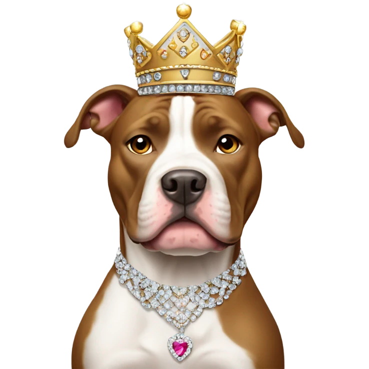 Princess pitbull  emoji