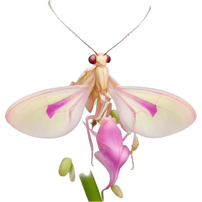 orchid Mantis emoji