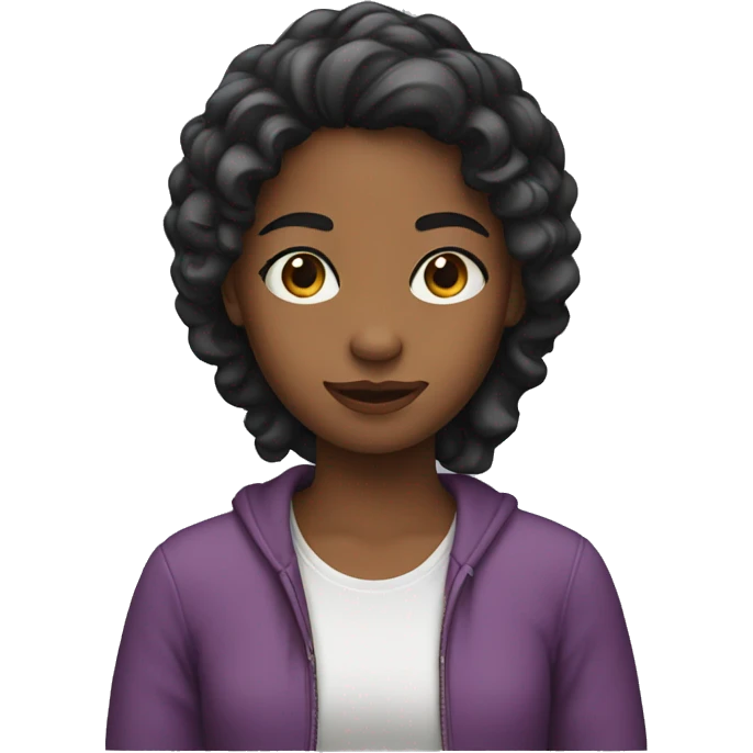 a girl  emoji