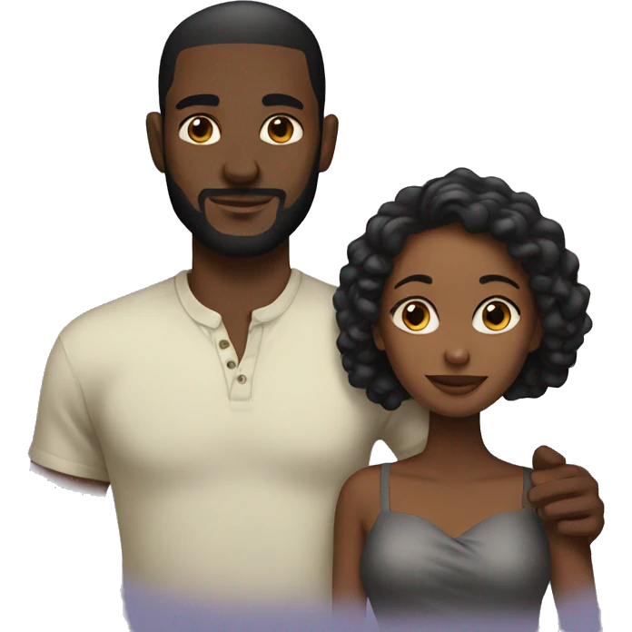 Black love emoji