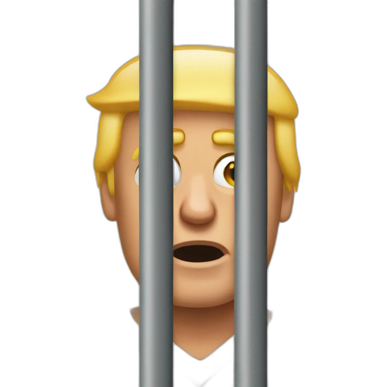 trump-in-jail-cell emoji