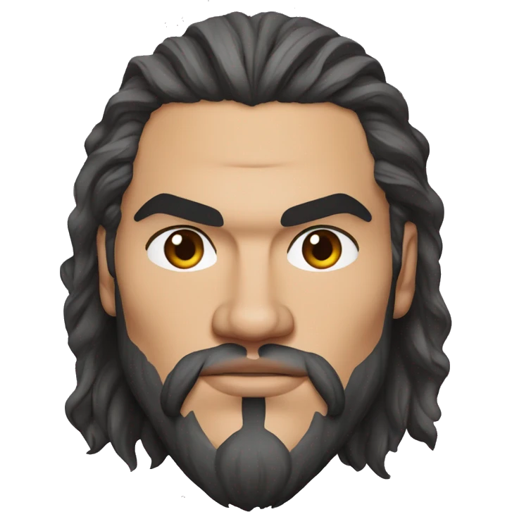 realistic jason momoa wearing tee emoji