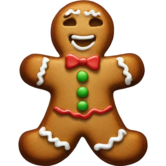 Gingerbread cookie  emoji