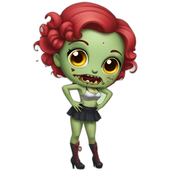 zombi pinup emoji