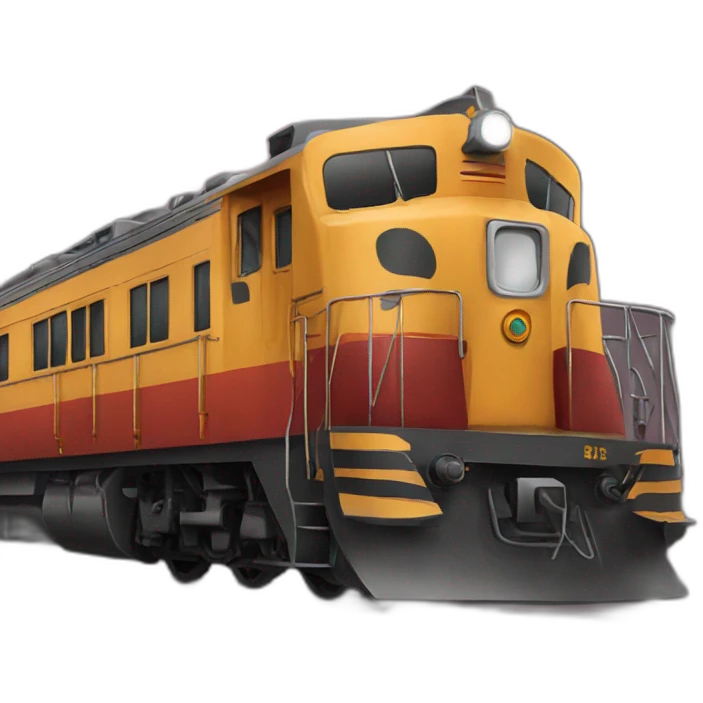 Indian train  emoji