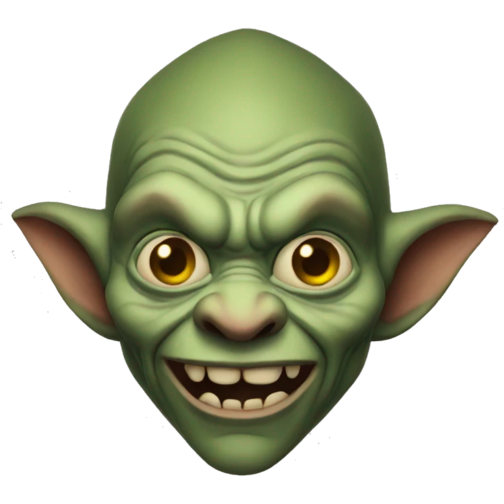 A goblin  emoji