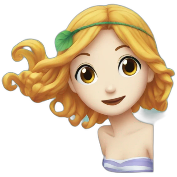 Emily rudd one piece nami emoji