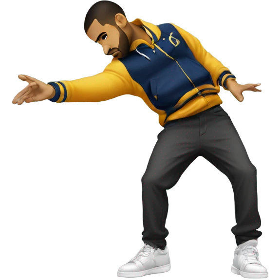 Drake breakdancing  emoji