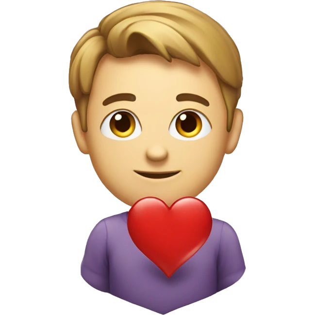 Heart with T emoji