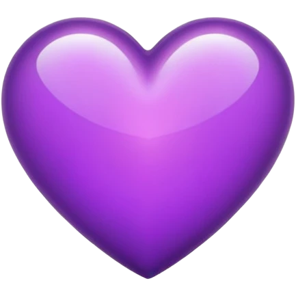 purple heart emoji