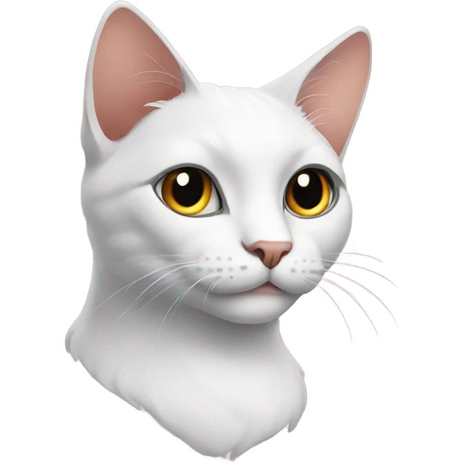 cat looking fancy emoji