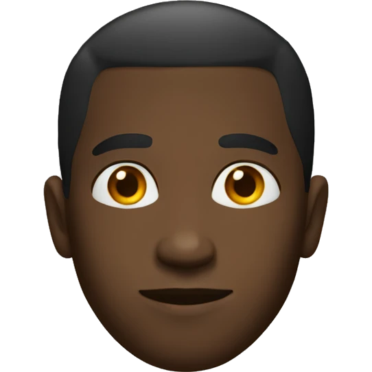 Black guy emoji