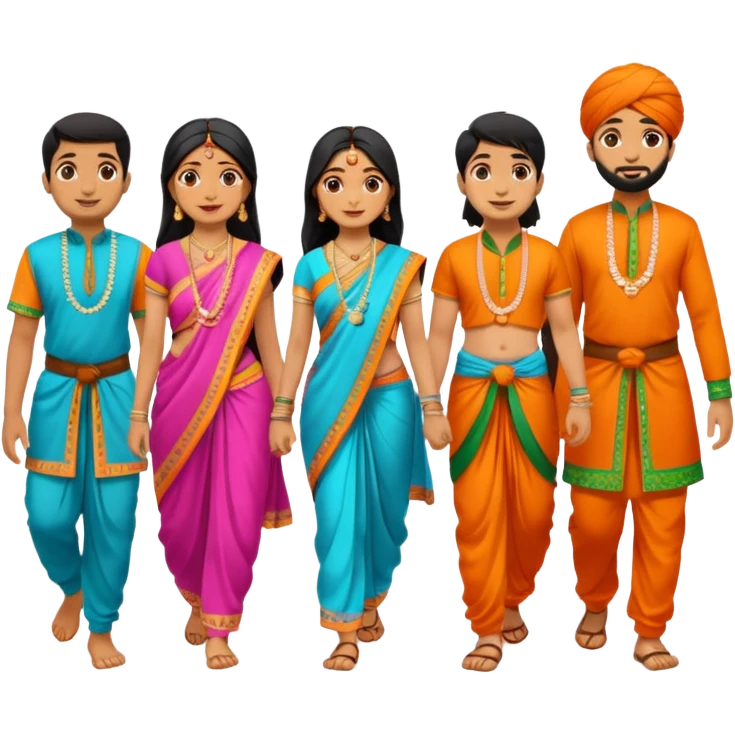 Chal chal chal from india  emoji