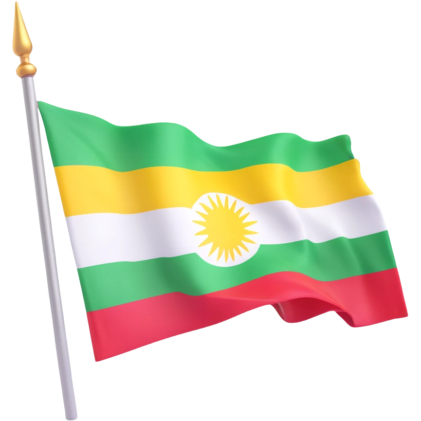 Kurdistan flag emoji