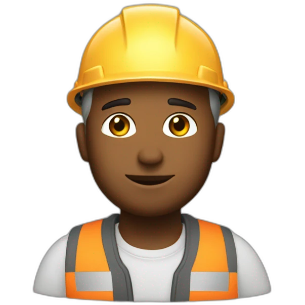 rick ashley as an construction worker emoji