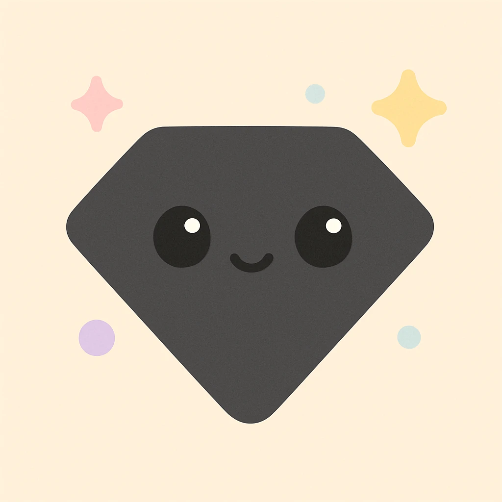 black diamond emoji