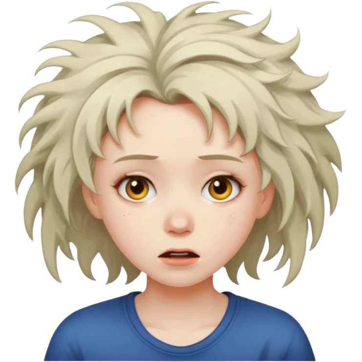 girl crashing out emoji
