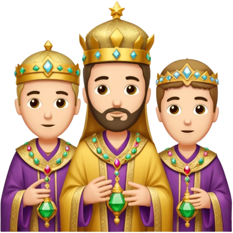 three wise men emoji