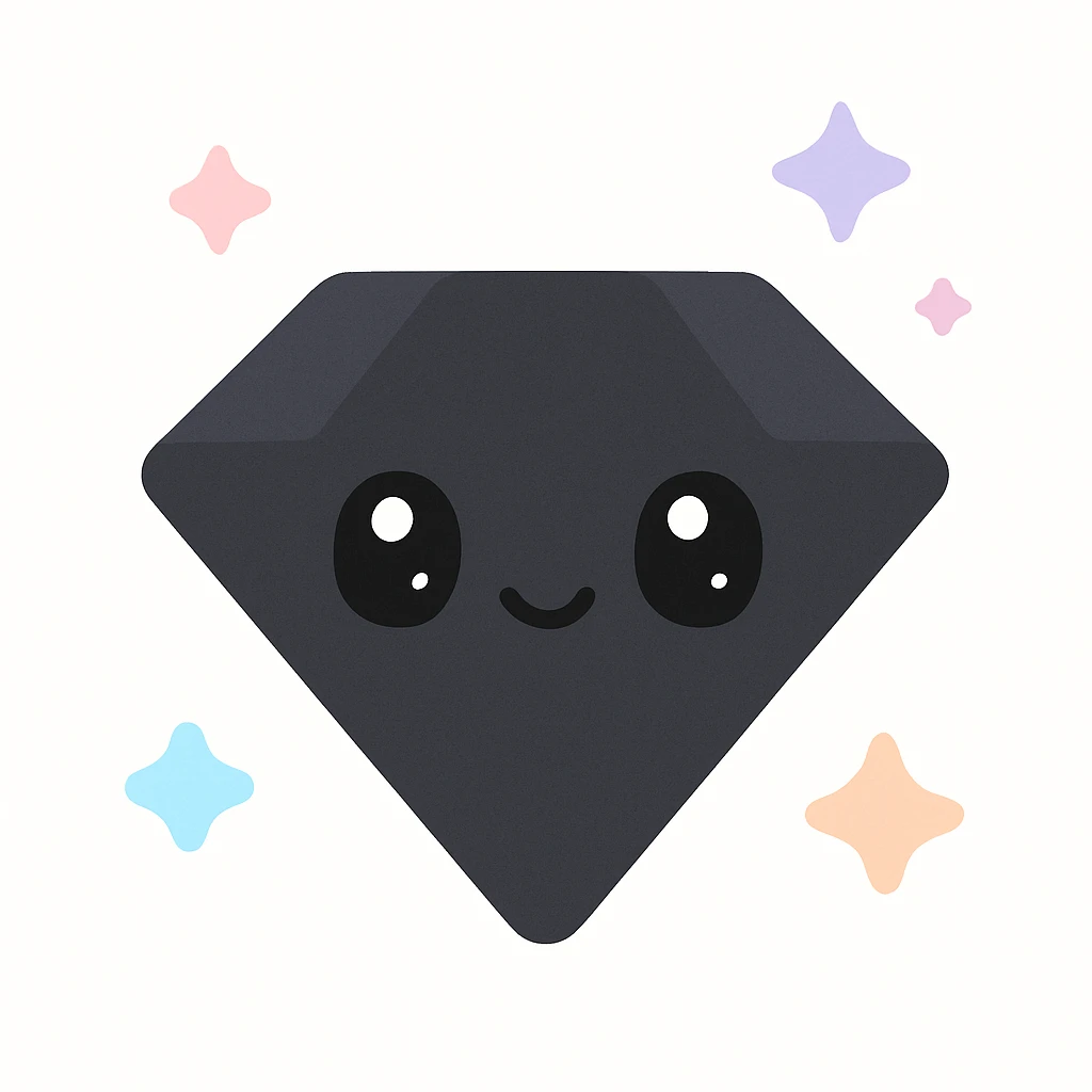 black diamond emoji