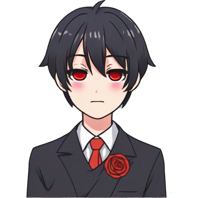 a yandere emoji