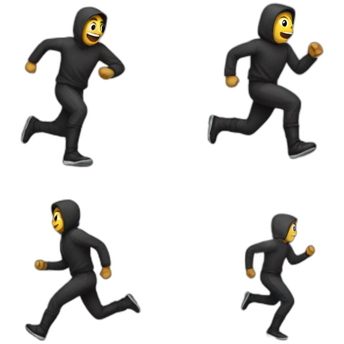 running thief emoji