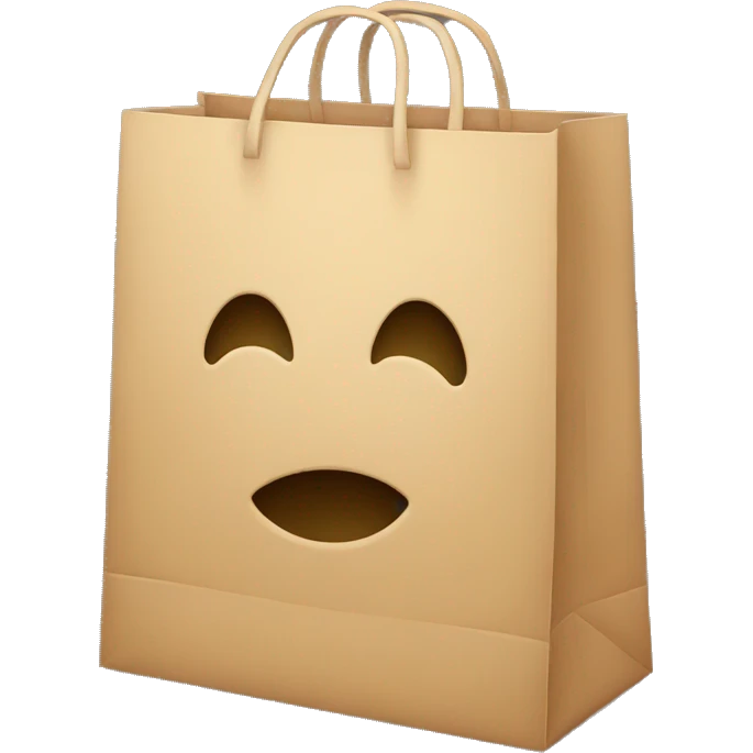 shopping bag emoji