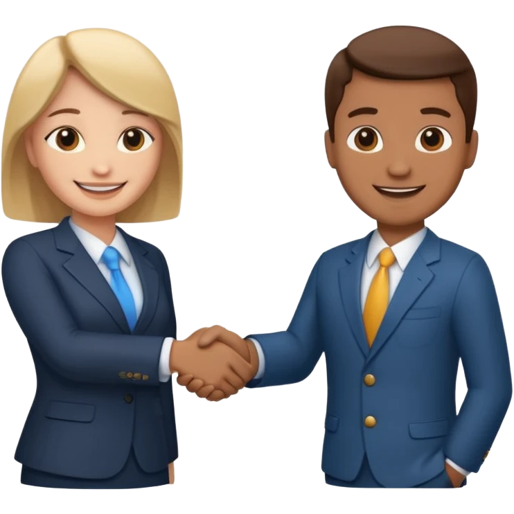 business handshake emoji