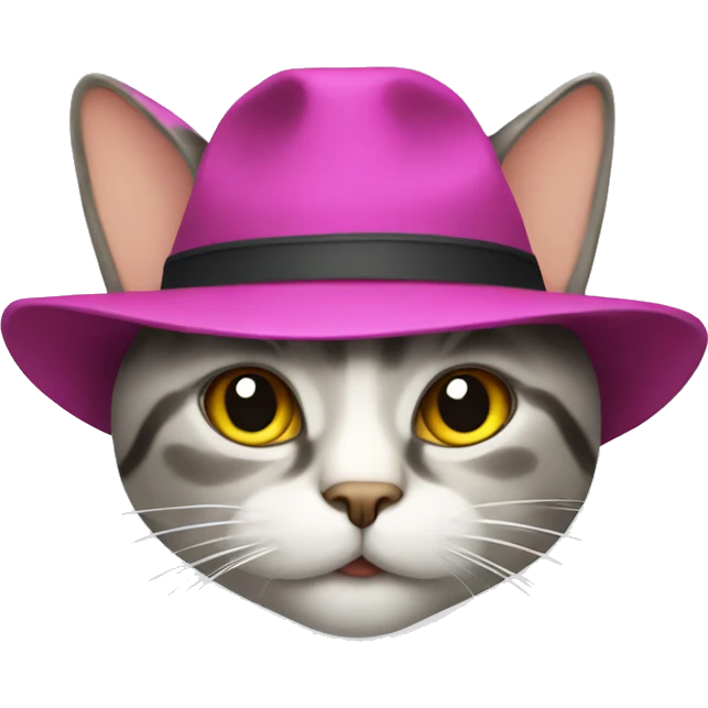 cat with a hat emoji