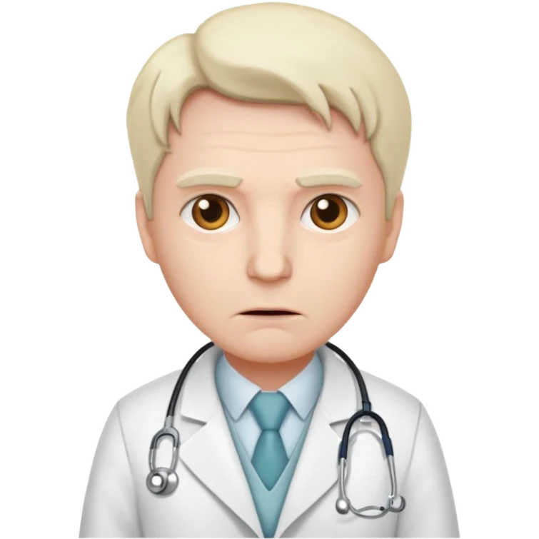 Scary urologist emoji