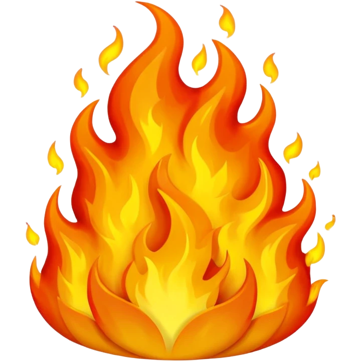 dados de fuego  emoji