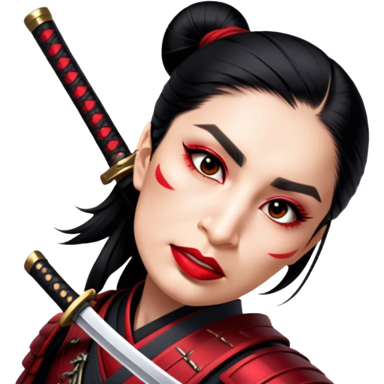 Fierce Samurai emoji