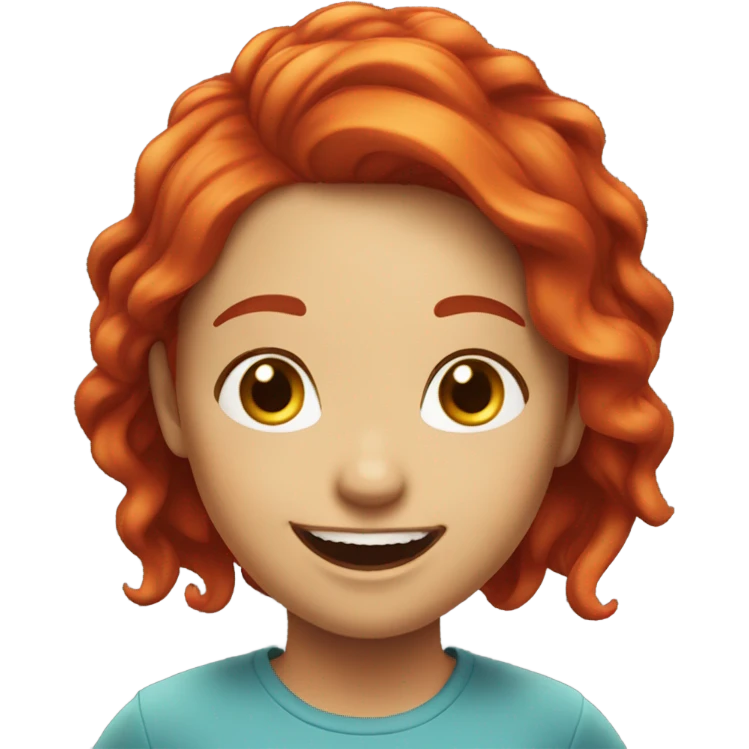 fox redhead girl lmao emoji