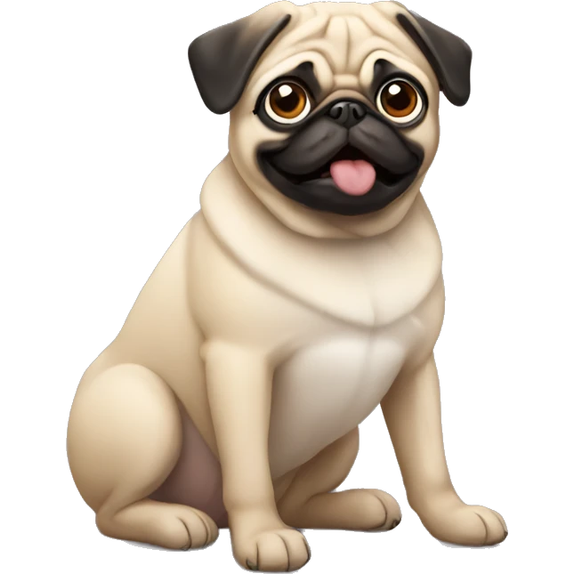 Pug emoji