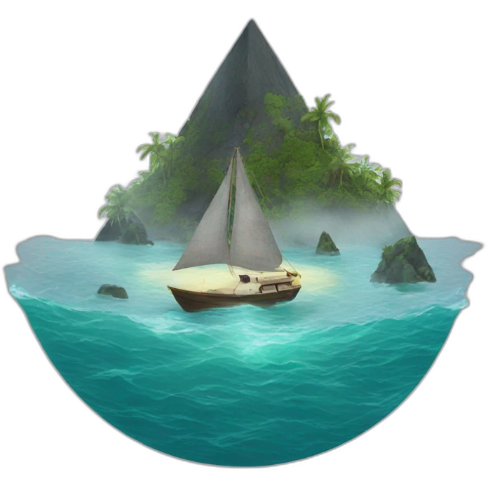 bermuda triangle emoji