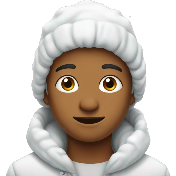 Snow emoji