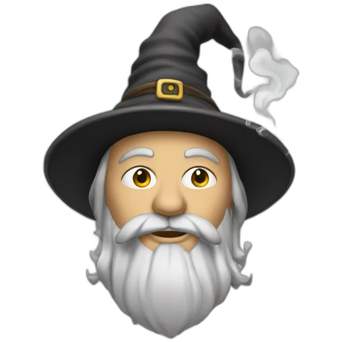 wizard smoke emoji