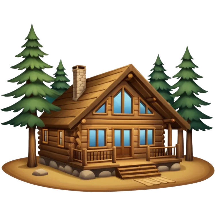 luxury cabin emoji