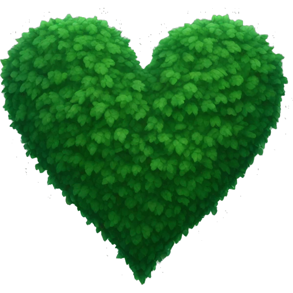Forrest green heart emoji