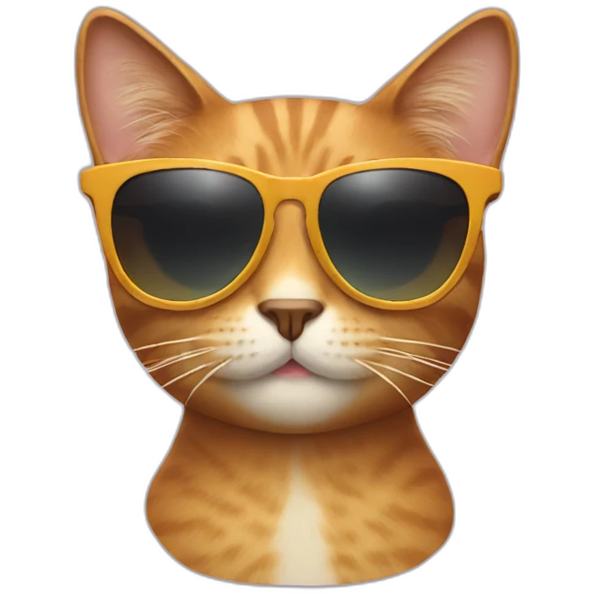 sunglasses cat emoji