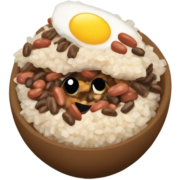 Costa Rican Gallo Pinto emoji