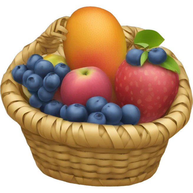 Fruit basket  emoji