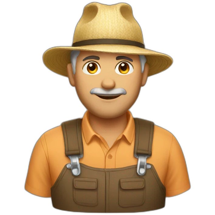Farmer emoji