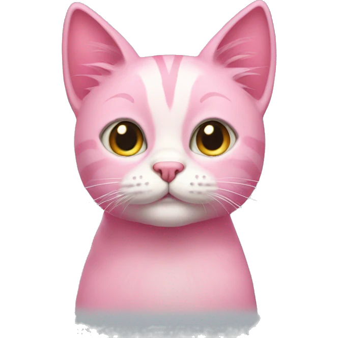 pink cat emoji