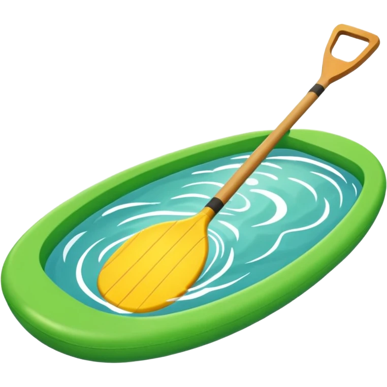 Paddle field scenery emoji